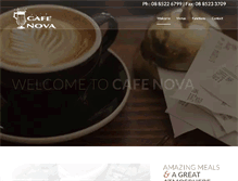 Tablet Screenshot of cafenovagawler.com